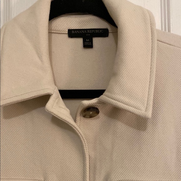 Cream Button-Up Jacket - Picture 5 of 6